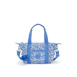 KIPLING Geantă de umăr 'Art' albastru / albastru deschis / alb