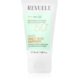 Revuele Aloe Daily Sun Barrier SPF 50+ crema de zi calmanta SPF 50+ 50 ml