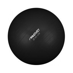 Avento gimnastikos kamuolys, juodos spalvos, 65cm skersmens