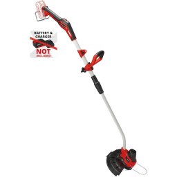 Trimmer de tuns gazon/iarba pe acumulator 18 V, 33 cm diametru taiere, 2 mm grosime fir,protectie flori, fara acumulator si incarcator in setul de livrare