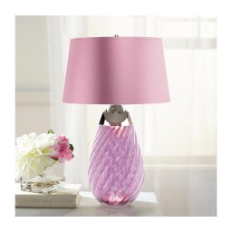 Lampă LED de masă Elstead LENA-TL-L-PLUM LENA 1xE27/40W/230V 74 cm roz