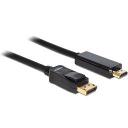 Cablu Displayport (M) -> HDMI (M) 2m gold