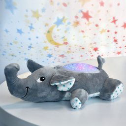 Elefant de Pluș cu Proiector