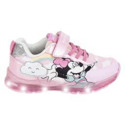 Pantofi sport cu lumini , talpa usoara TPR Minnie Mouse Disney