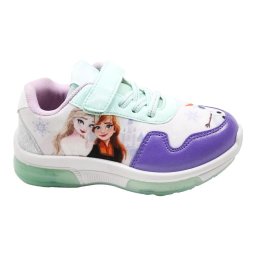 Pantofi sport cu lumini, design Frozen Disney