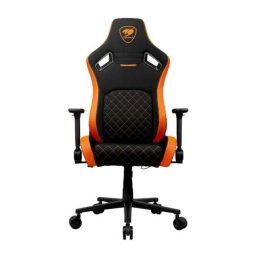 Scaun Gaming Defensor Gold F, Negru/Portocaliu