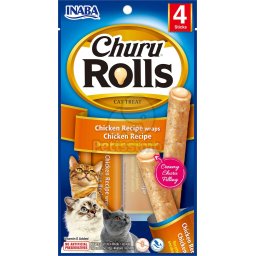 INABA Cat Churu Rolls - pui 4 x 10 g