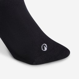 Șosete scurte tenis RS100, 3 perechi, negru