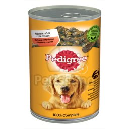 Pedigree conservă cu carne de bovine în aspic 1200 g