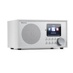 Auna Silver Star Mini, internet DAB+/radio FM, WiFi, BT, DAB+/FM, alb (KC6-SilverStar Mi WH)