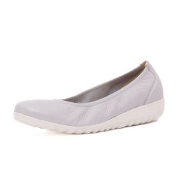 Balerini dama din piele naturala, Caprice, 9-22161-44 872 LT.BLU.PER.DEE, bleu