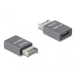 Adaptor metalic USB 3.2 Type E Key A la USB Type C T-M, Delock 67234