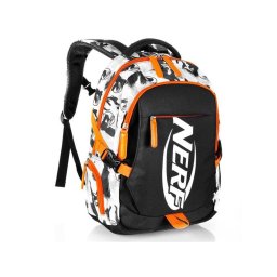 Rucsac școlar HASBRO BRONCO NERF negru-portocaliu