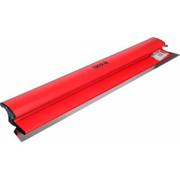 Spatula finisare pentru perete/tavan, PVC, 800 mm, Rosu