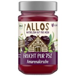 Dulceata de Cirese Amare cu Sirop de Agave Eco 250g Allos