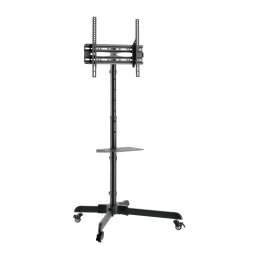 SBOX FS-224-2 cilindru de podea TV stand 32"-55" negru