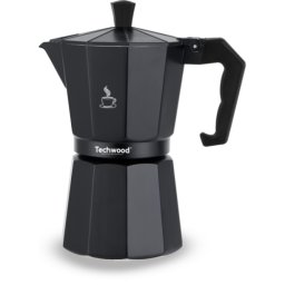 Cafetiera moka pentru aragaz Techwood TCA-012, toate tipurile de sursa de caldura