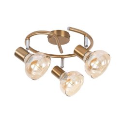 Rabalux 5549 - Lampă spot HOLLY 3xE14/40W/230V auriu