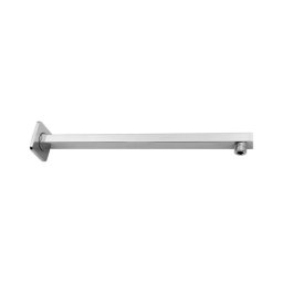 Braț dreptunghiular de duș Aqualine 40,4 cm crom lucios