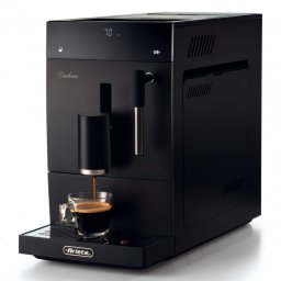 Espessor automat Ariete Diadema Automatica 1452/00, 1350W, 1,5 L, Rasnita incorporata, 19 bar, Afisaj tactil, Spumare lapte, Negru