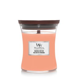 WoodWick Medium Hourglass Candles Scented Candle Manuka Nectar 275 g