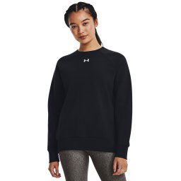 Hanorac Under Armour Rival Fleece Crew Black/ White