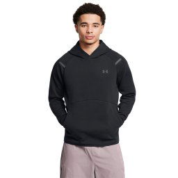 Hanorac Under Armour Unstoppable Fleece Hooded EU Black/ Black