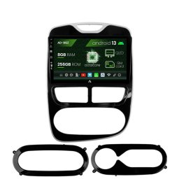 Navigatie Renault Clio IV (2012-2016), Android 13, Z-Octacore 8GB RAM + 256GB ROM, 9 Inch - AD-BGZ9008+AD-BGRKIT369-1216