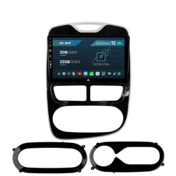Navigatie Renault Clio IV (2012-2016), Android 12, P-Octacore 2GB RAM + 32GB ROM, 9 Inch - AD-BGP9002+AD-BGRKIT369-1216