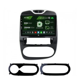 Navigatie Renault Clio IV (2016-2019), Android 13, Z-Octacore 8GB RAM + 256GB ROM, 9 Inch - AD-BGZ9008+AD-BGRKIT369-1619