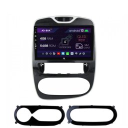 Navigatie Renault Clio IV (2016-2019), Android 13, A-Octacore 4GB RAM + 64GB ROM, 9 Inch - AD-BGA9004+AD-BGRKIT369-1619