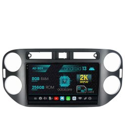 Navigatie Volkswagen Tiguan (2010-2016), Android 13, X-Octacore 8GB RAM + 256GB ROM, 9.5 Inch - AD-BGX9008+AD-BGRKIT035-1016