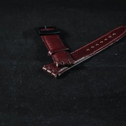 Curea piele tip Swatch 17 mm maro - 31009