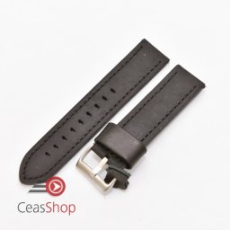 Curea piele neagră vintage QR 20mm - 3990120