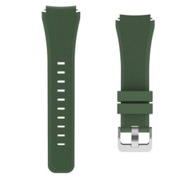 Curea silicon verde 22mm pentru Samsung Gear S3