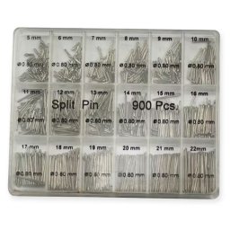 Set 900 știfturi otel pentru bratari ceas 5-22mm -1377