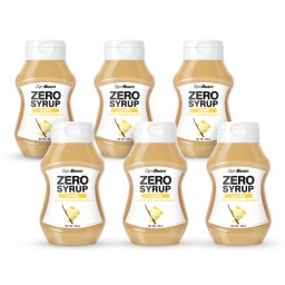 GymBeam ZERO SIROP vanilie 6 x 350 ml