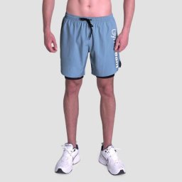 GymBeam Pantaloni scurți 2in1 Essence Blue M