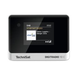 Radio cu ceas, DIGITRADIO 10 C, DAB + si FM, Bluetooth, Functie snooze, Negru