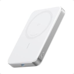 Baterie externa "MagGo" 10.000 mAh, magnetic, wireless, 276 g, alb