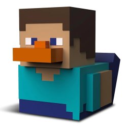 Numskull Minecraft Tubbz 1St Ed Steve Rață de cauciuc