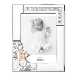 Rama Foto Argint Bebelusi 13x18 cm Cumuniune