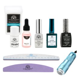 Kit pentru unghii „Cu copilul la plimbare”, Global Fashion, 7 produse