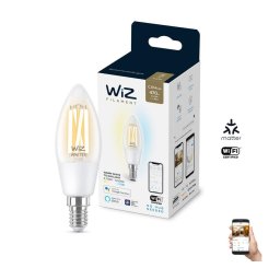 Bec LED dimabil C35 E14/4,9W/230V 2700-6500K CRI 90 Wi-Fi WiZ