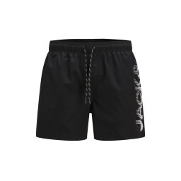 JACK & JONES Costum de baie Jpstmaui Jjswim Splice Logo Akm Sn 12275129 C-N10 black