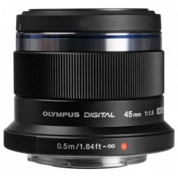 Obictiv Olympus M.Zuiko 45/F1.8 Pentru Pen, Negru