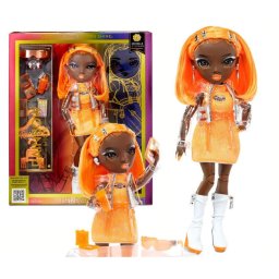 Papusa Rainbow High Shadow High, Mga, Portocaliu