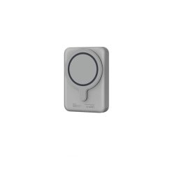 Baterie externa magnetica TECH-PROTECT LifeMag PB11 10000 mAh, compatibila MagSafe, 15W, Cablu USB-C, Titanium