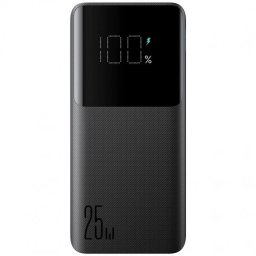 Baterie Externa Joyroom JR-PBF20, 10000mAh, 25W, QC + PD, 1 x USB-C - 2 x USB-A, Neagra