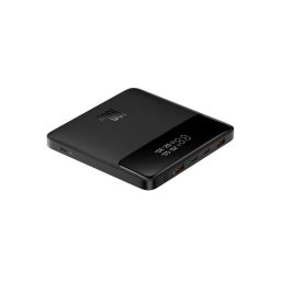 Acumulator extern Baseus Blade HD, 20000mAh, 100W, 2xUSB, 2xUSB-C, QC, PD, Display, Cablu USB-C la USB-C inclus, Negru, "PPBL000301" - 6932172628031